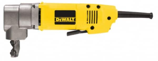 DeWALT - 120V, 1,950 SPM, 6.5 Amp, Electric Power Nibbler - 16 (Mild Steel) and 18 (Stainless Steel) Gauge Cutting Capacity - Americas Industrial Supply