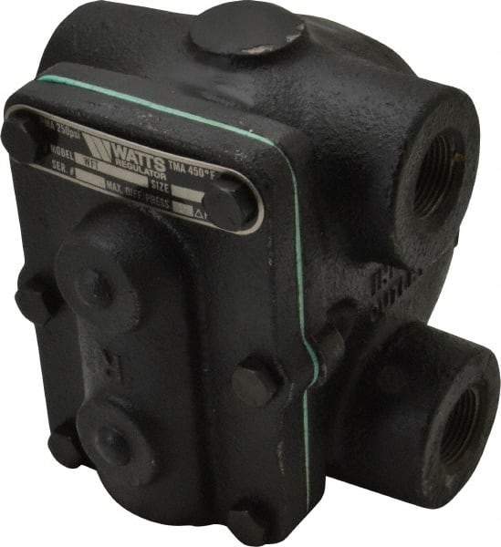 Watts - 4 Port, 3/4" Pipe, Cast Iron Float & Thermostatic Steam Trap - 15 Max psi - Americas Industrial Supply