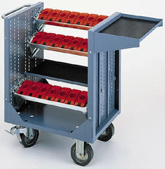 LISTA - 15 Tool Capacity, 50 Taper Size CNC Tool Cart - Americas Industrial Supply