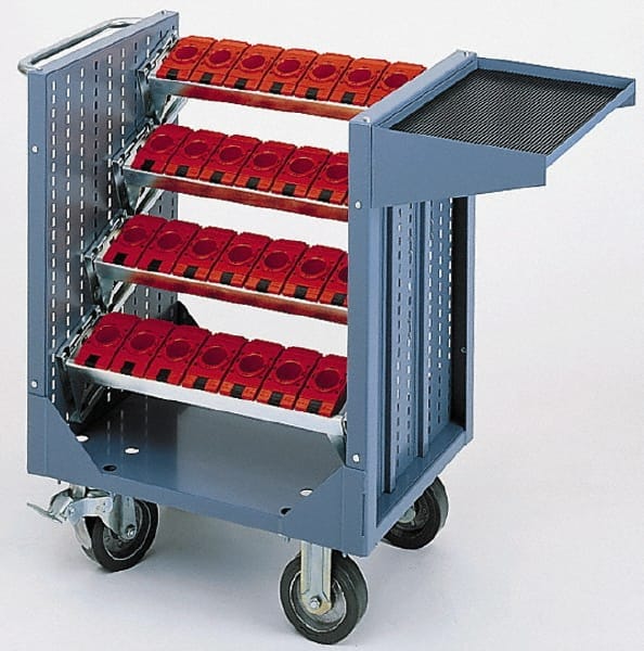 LISTA - 28 Tool Capacity, 40 Taper Size CNC Tool Cart - Americas Industrial Supply