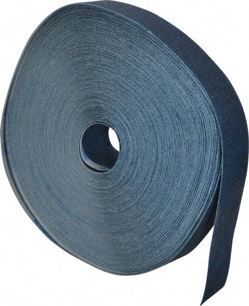 Value Collection - 1-1/2" x 50 Yd 60 Grit Aluminum Oxide Cloth Roll - Medium Grade, J Weighted Backing - Americas Industrial Supply