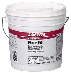 Loctite - 10 Lb Kit Gray Epoxy Resin Filler/Repair Caulk - -20 to 225°F Operating Temp, 6 min Tack Free Dry Time, 24 hr Full Cure Time, Series 135 - Americas Industrial Supply