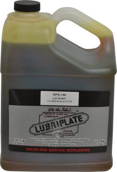 Lubriplate - 1 Gal Bottle, Mineral Gear Oil - 152 SUS Viscosity at 210°F, 2220 SUS Viscosity at 100°F, ISO 460 - Americas Industrial Supply