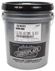 Lubriplate - 5 Gal Pail, ISO 32, SAE 10, Air Compressor Oil - 137 Viscosity (SUS) at 100°F, 43 Viscosity (SUS) at 210°F, Series AC-0 - Americas Industrial Supply