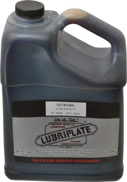 Lubriplate - Cut-N-Cool, 1 Gal Bottle Cutting Fluid - Water Soluble - Americas Industrial Supply