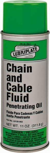 Lubriplate - 12 oz Aerosol General Purpose Chain & Cable Lubricant - 32 ISO Grade - Americas Industrial Supply