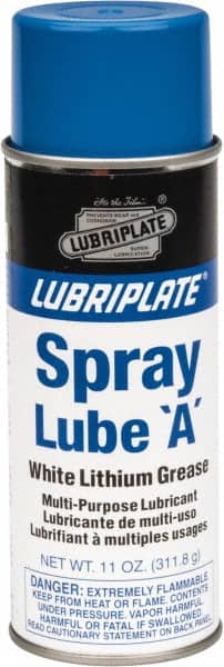 Lubriplate - 12 oz Aerosol Lithium General Purpose Grease - White, 150°F Max Temp, NLGIG 1, - Americas Industrial Supply