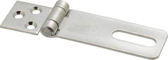 Value Collection - 1" Long x 3.62" Wide, Hasp - Stainless Steel - Americas Industrial Supply