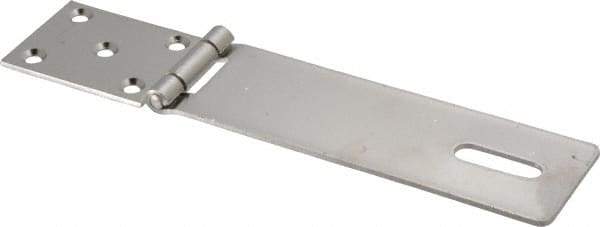 Made in USA - 1.88" Long x 8-3/4" Wide, Hasp - Stainless Steel - Americas Industrial Supply