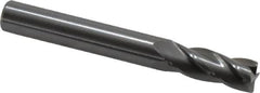 M.A. Ford - 5/16" Diam 4 Flute Solid Carbide 0.015" Corner Radius End Mill - Americas Industrial Supply