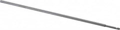 Made in USA - 3/32" Head Diam, 1/8" Shank Diam, 6" Overall Length, Counterbore Pilot - Americas Industrial Supply