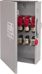 Eaton Cutler-Hammer - 200 Amp, 240 VAC, 3 Pole Fused Safety Switch - NEMA 3R, 3 Phase, 15 hp at 240 VAC (Single Phase), 25 to 30 hp at 240 VAC (Triple Phase), 3PST Contact Form - Americas Industrial Supply