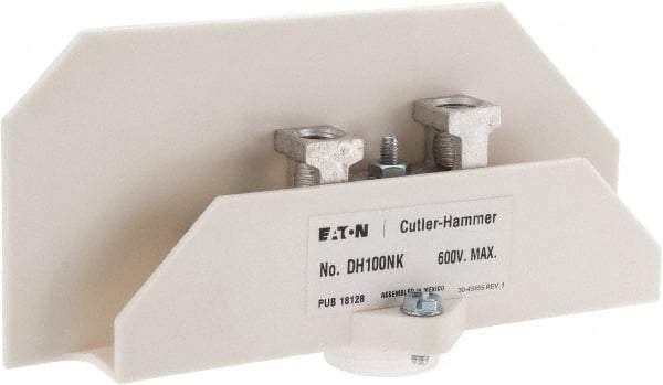 Eaton Cutler-Hammer - 100 Amp, Safety Switch Neutral Block - For Use with Heavy Duty Safety Switches - Americas Industrial Supply