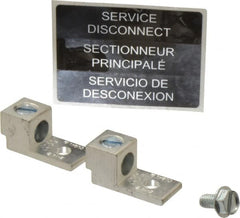 Eaton Cutler-Hammer - 200 Amp, Safety Switch Equipment Ground Lug - For Use with Double Throw Safety Switches, General Duty Switches, Heavy Duty Switches - Americas Industrial Supply