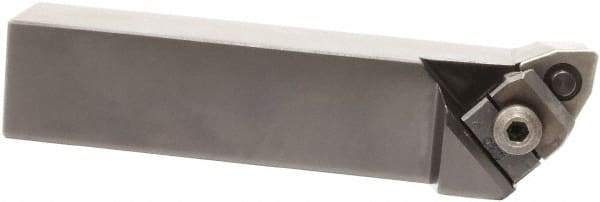 Sumitomo - WWLN, Right Hand Cut, -5° Lead Angle, 1-1/4" Shank Height x 1-1/4" Shank Width, Negative Rake Indexable Turning Toolholder - 6" OAL, WNMG 43 Insert Compatibility, Series Wedge Clamp - Americas Industrial Supply