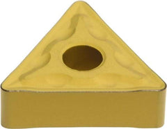 Sumitomo - TNMG543 EMU Grade AC700G Carbide Turning Insert - TiC Finish, 60° Triangle, 5/8" Inscr Circle, 1/4" Thick, 3/64" Corner Radius - Americas Industrial Supply