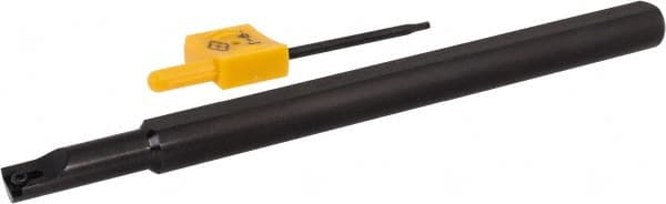 Sumitomo - 0.313" Min Bore Diam, 5" OAL, 3/8" Shank Diam, BSTJO Indexable Boring Bar - TBGT 52 Insert, Screw Holding Method - Americas Industrial Supply