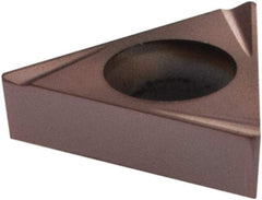 Sumitomo - TBGT521 L Grade T1200A Cermet Turning Insert - 60° Triangle, 5/32" Inscr Circle, 1/16" Thick, 1/64" Corner Radius - Americas Industrial Supply