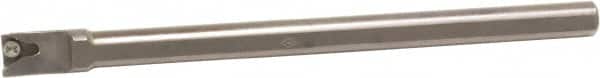 Sumitomo - 0.313" Min Bore Diam, 5" OAL, 3/8" Shank Diam, BSTJO Indexable Boring Bar - TBGT 52 Insert, Screw Holding Method - Americas Industrial Supply