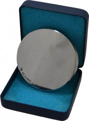 Made in USA - Rockwell C Scale, Hardness Calibration Test Block - C45 Hardness, Mid Hardness Range Description, 2 Piece - Americas Industrial Supply