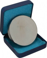 Made in USA - Rockwell C Scale, Hardness Calibration Test Block - C62 Hardness, High Hardness Range Description, 2 Piece - Americas Industrial Supply