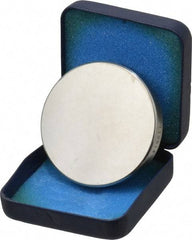 Made in USA - Rockwell B Scale, Hardness Calibration Test Block - B90 Hardness, High Hardness Range Description, 2 Piece - Americas Industrial Supply