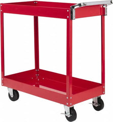 Sunex Tools - 350 Lb Capacity, 17" Wide x 34" Long x 33" High Service Cart - 2 Shelf, Steel - Americas Industrial Supply