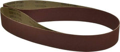 Tru-Maxx - 2" Wide x 72" OAL, 180 Grit, Aluminum Oxide Abrasive Belt - Aluminum Oxide, Very Fine, Coated, X Weighted Cloth Backing - Americas Industrial Supply
