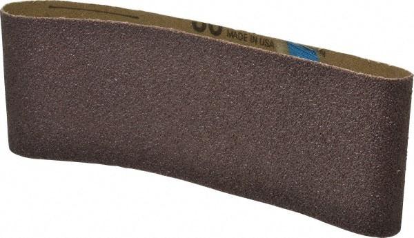 Tru-Maxx - 4" Wide x 24" OAL, 36 Grit, Aluminum Oxide Abrasive Belt - Aluminum Oxide, Very Coarse, Coated, X Weighted Cloth Backing - Americas Industrial Supply