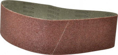 Tru-Maxx - 4" Wide x 36" OAL, 36 Grit, Aluminum Oxide Abrasive Belt - Aluminum Oxide, Very Coarse, Coated, X Weighted Cloth Backing - Americas Industrial Supply