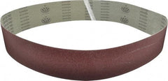 Tru-Maxx - 4" Wide x 60" OAL, 80 Grit, Aluminum Oxide Abrasive Belt - Aluminum Oxide, Medium, Coated - Americas Industrial Supply