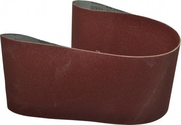 Tru-Maxx - 6" Wide x 48" OAL, 150 Grit, Aluminum Oxide Abrasive Belt - Aluminum Oxide, Very Fine, Coated, X Weighted Cloth Backing - Americas Industrial Supply