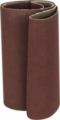 Tru-Maxx - 6" Wide x 48" OAL, 220 Grit, Aluminum Oxide Abrasive Belt - Aluminum Oxide, Very Fine, Coated, X Weighted Cloth Backing - Americas Industrial Supply