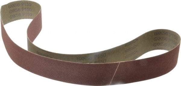 Tru-Maxx - 2" Wide x 48" OAL, 150 Grit, Aluminum Oxide Abrasive Belt - Aluminum Oxide, Very Fine, Coated, X Weighted Cloth Backing - Americas Industrial Supply