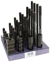 TE-CO - T-Nut & Stud Kits Stud Thread Sizes: 3/8-16 T-Slot Size (Inch): 9/16 - Americas Industrial Supply