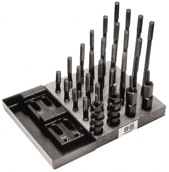 TE-CO - T-Nut & Stud Kits Stud Thread Sizes: 1-8 Number of Pieces: 41 - Americas Industrial Supply