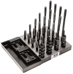 TE-CO - T-Nut & Stud Kits Stud Thread Sizes: 1-8 Number of Pieces: 41 - Americas Industrial Supply