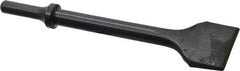 Value Collection - 1-1/2" Head Width, 6-1/2" OAL, Flat Chisel - Round Shank, Steel - Americas Industrial Supply