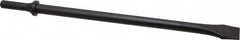 Value Collection - 3/4" Head Width, 11" OAL, 1-1/8" Shank Diam, Flat Chisel - Round Shank, Steel - Americas Industrial Supply