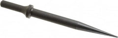 Value Collection - 6-1/2" OAL, Tapered Punch Chisel - Round Shank, Steel - Americas Industrial Supply