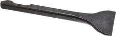 Value Collection - 2" Head Width, 7" OAL, 1/2" Shank Diam, Floor Scraper Chisel - Round Shank, Steel - Americas Industrial Supply