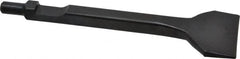 Value Collection - 2" Head Width, 7" OAL, 3/8" Shank Diam, Floor Scraper Chisel - Round Shank, Steel - Americas Industrial Supply