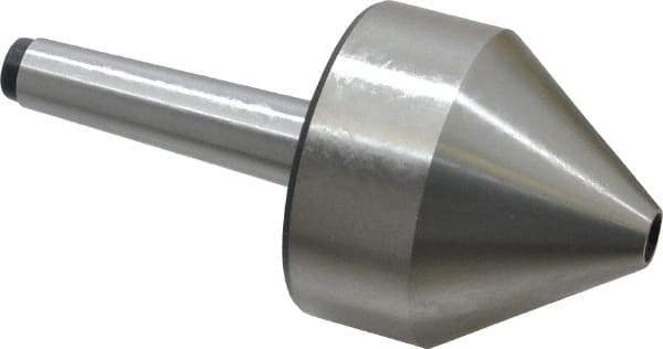 Interstate - MT2 Taper Shank, 2.48" Head Diam Live Center - 2.48" Head Length, 0.46" Point Diam, 1.42" Point Len, 396.83 Lb Max Workpc, 5.35" OAL, Bull Nose Point - Americas Industrial Supply