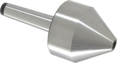 Interstate - MT3 Taper Shank, 3.07" Head Diam Live Center - 3.03" Head Length, 0.71" Point Diam, 1.65" Point Len, 396.83 Lb Max Workpc, 6.77" OAL, Bull Nose Point - Americas Industrial Supply