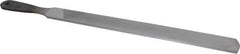 Nicholson - 12" Long, Hand American-Pattern File - Single, Double Cut, Handle - Americas Industrial Supply