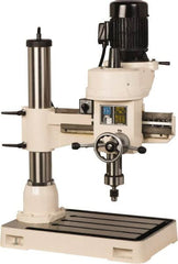 Vectrax - 38-1/2" Swing, Step Pulley Drill Press - 5 Speed, 1-1/2 hp, Single Phase - Americas Industrial Supply