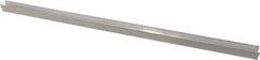 Mitee-Bite - 20" OAL 3/4" Width, Aluminum, Wedge Clamp Stock - Channel Shaped - Americas Industrial Supply