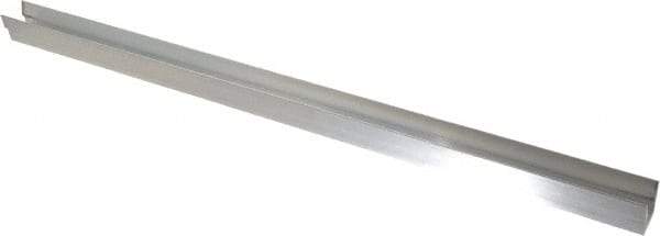 Mitee-Bite - 20" OAL 1" Width, Aluminum, Wedge Clamp Stock - Channel Shaped - Americas Industrial Supply