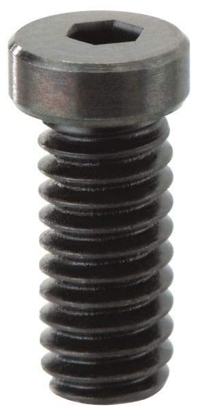 Mitee-Bite - 8-32, 3/8" Length, Carbon Steel, Black Oxide Finish, Cam Clamp Screw - Use with Mitee-Bite MB-2 - Americas Industrial Supply