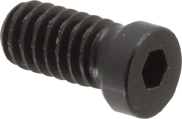 Mitee-Bite - 1/4-20, 1/2" Length, Carbon Steel, Black Oxide Finish, Cam Clamp Screw - Use with Mitee-Bite MB-4 - Americas Industrial Supply